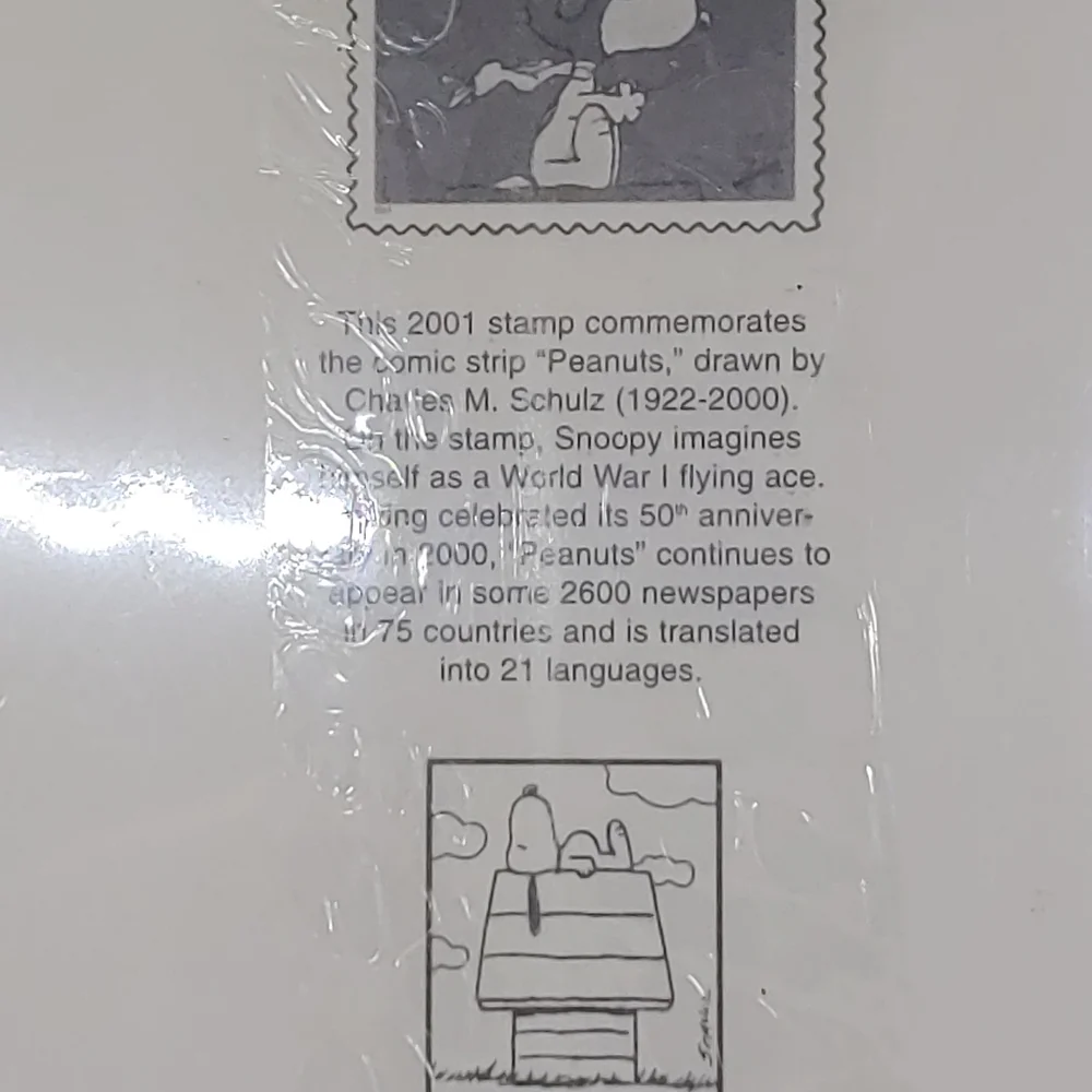 Vintage Snoopy Hallmark Mailing Ink Jet Labels